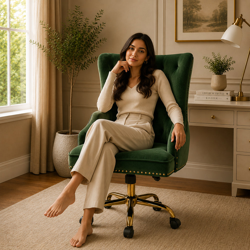 Swen Office Chair|Green