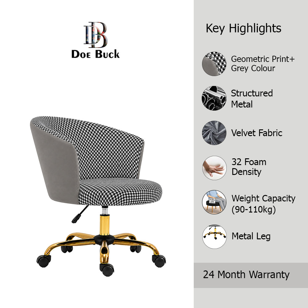 Paolo Office Chair| Grey