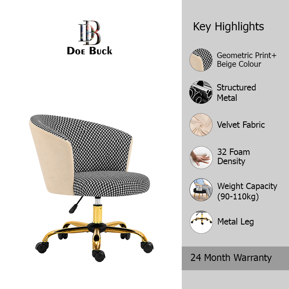 paolo Office Chair| Beige