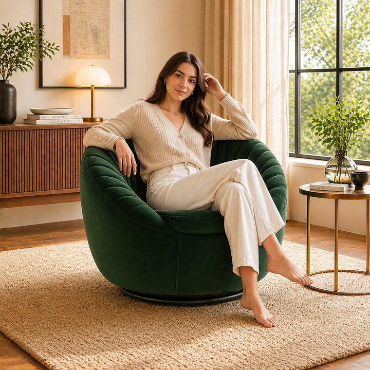 kieon Accent Chair |Green