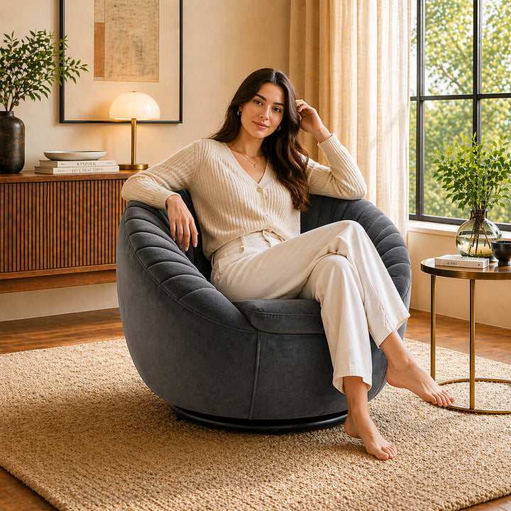 kieon Accent Chair |Grey
