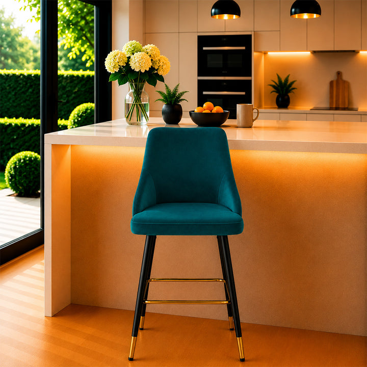 DoeBuck Davan Barstool|Teal