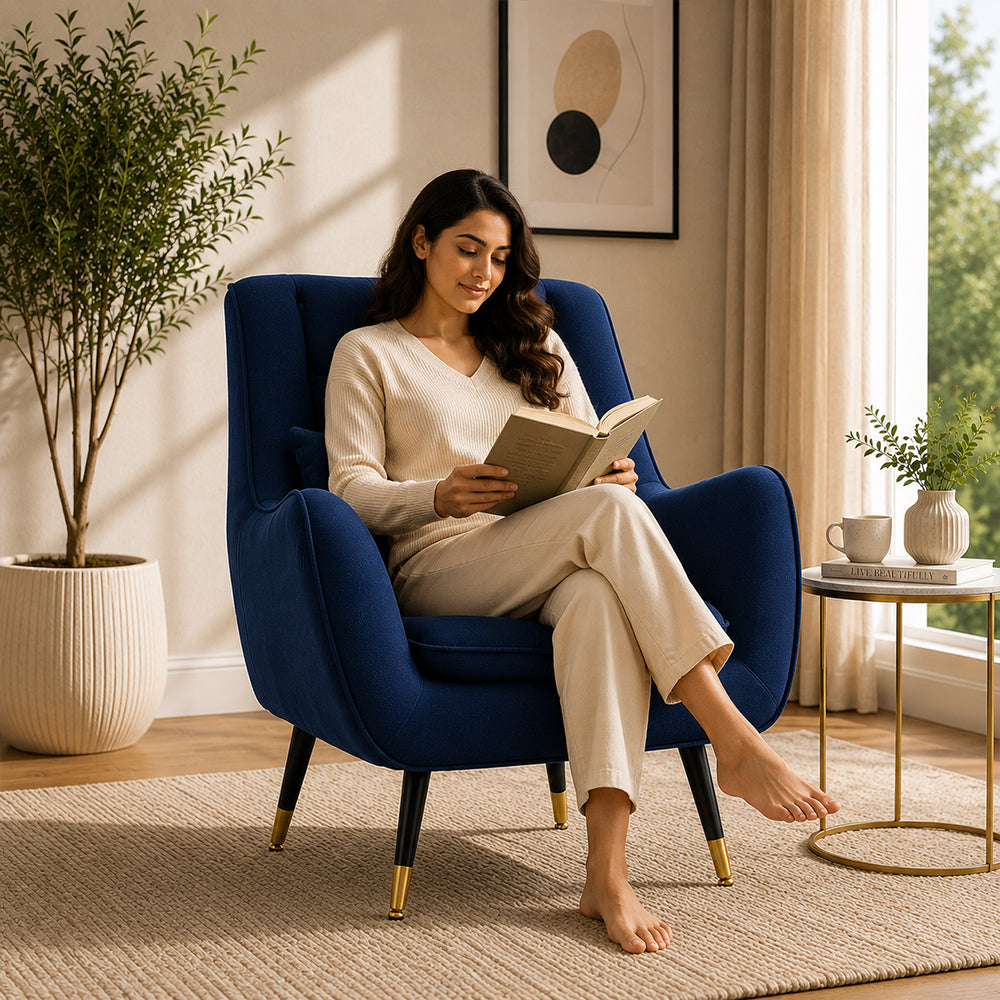 Dowdle Accent Lounge Chair | Teal