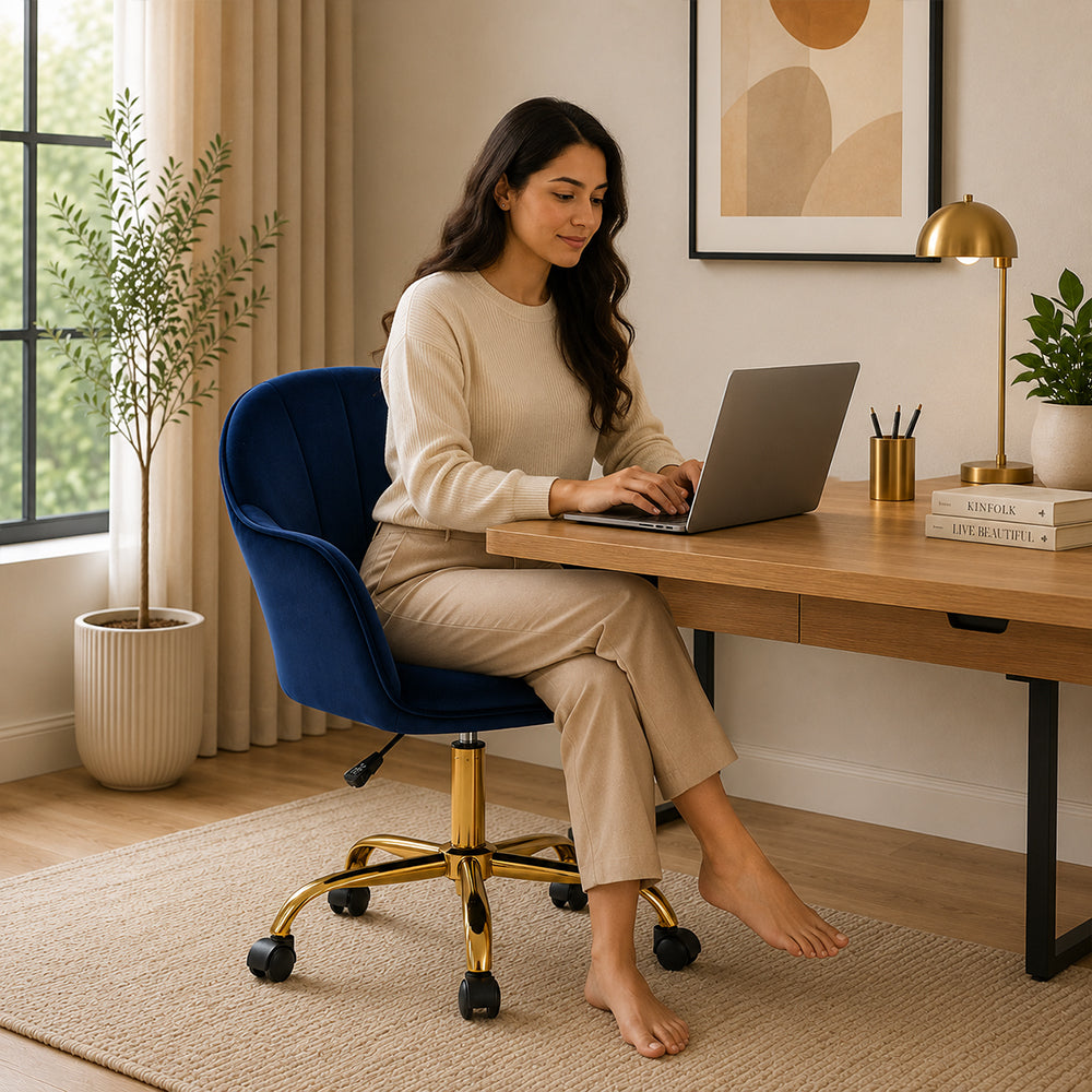 aurora Office Chair|Blue