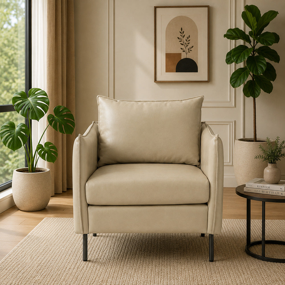 Lucas Mid Century Accent Chair