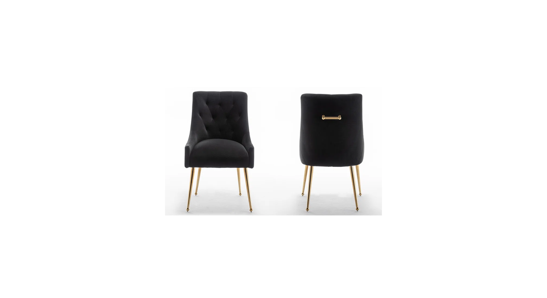 Asul Accent Chair Black | Designer Accent Chair Matte Black