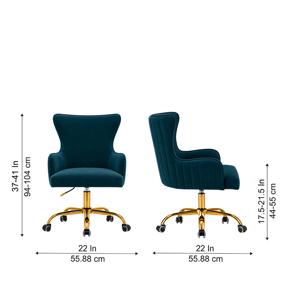 Adan Office Chair – Teal
