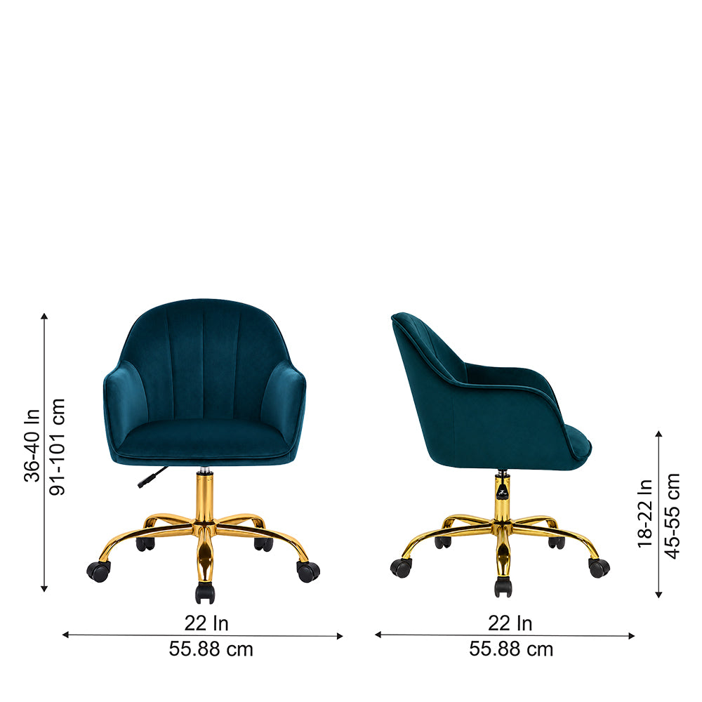 aurora Office Chair|Teal
