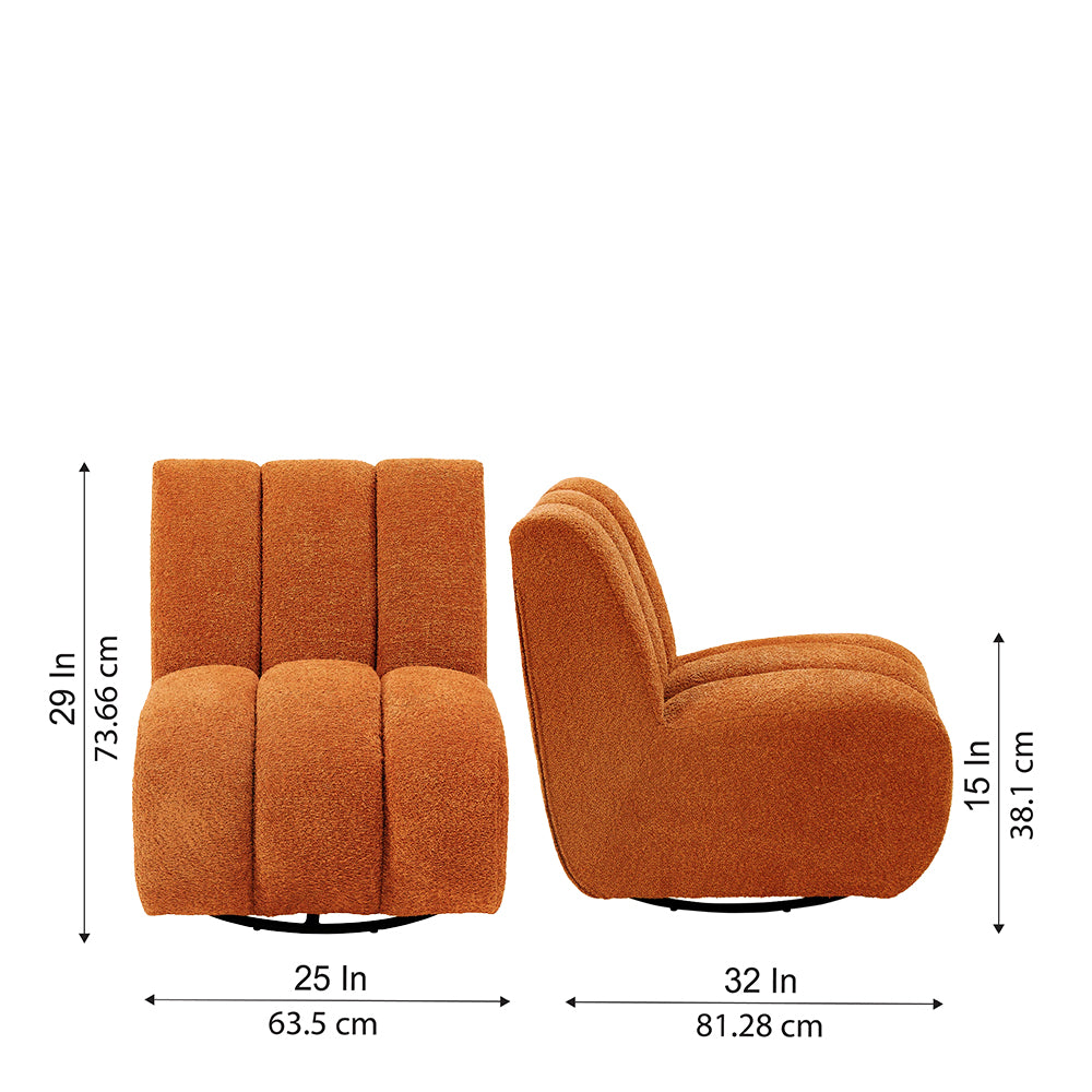 Eroomy Lounge Chair | Orange