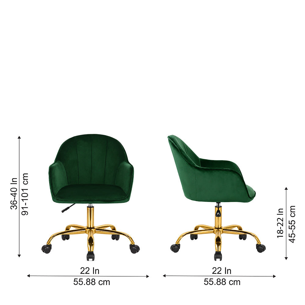 aurora Office Chair|Green