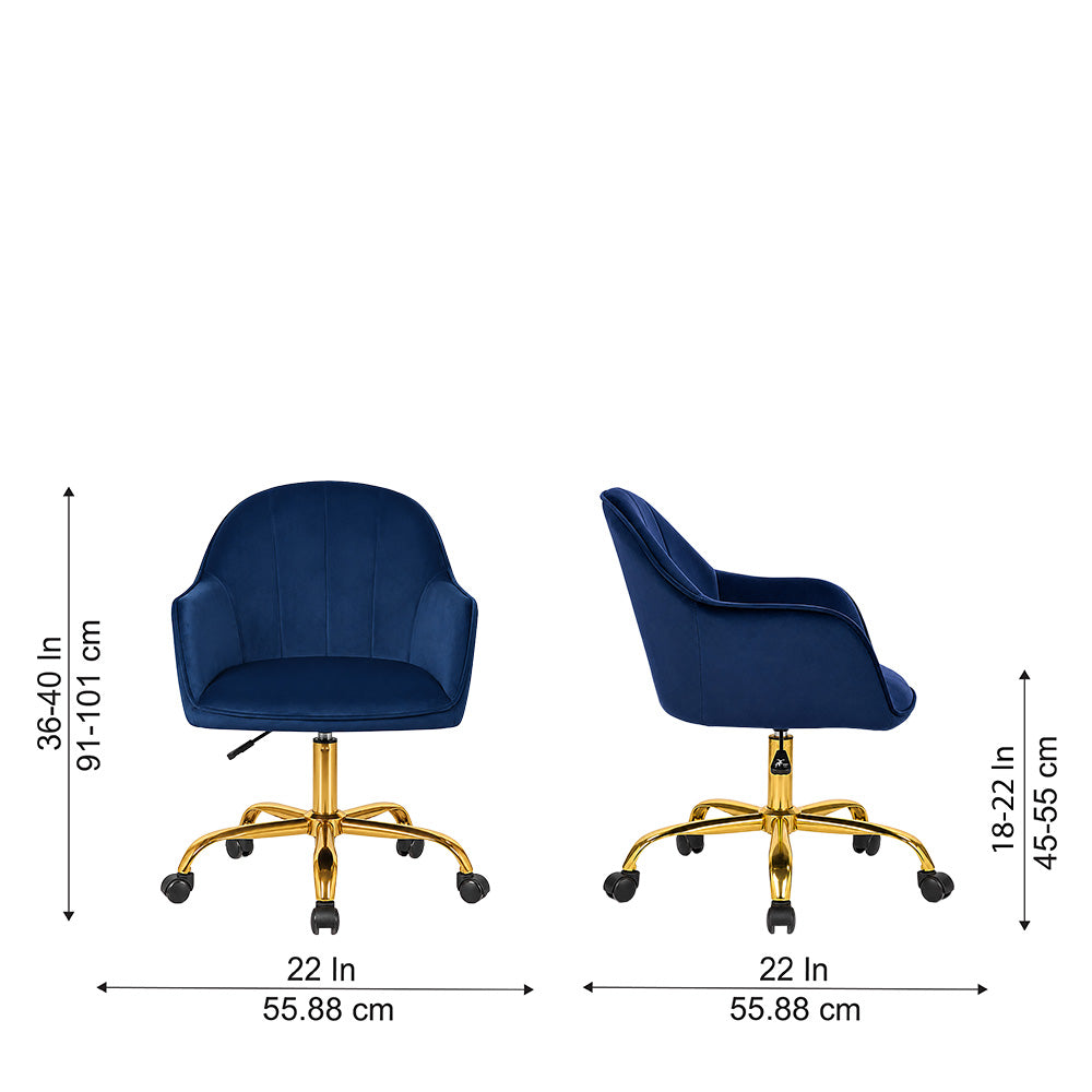 aurora Office Chair|Blue