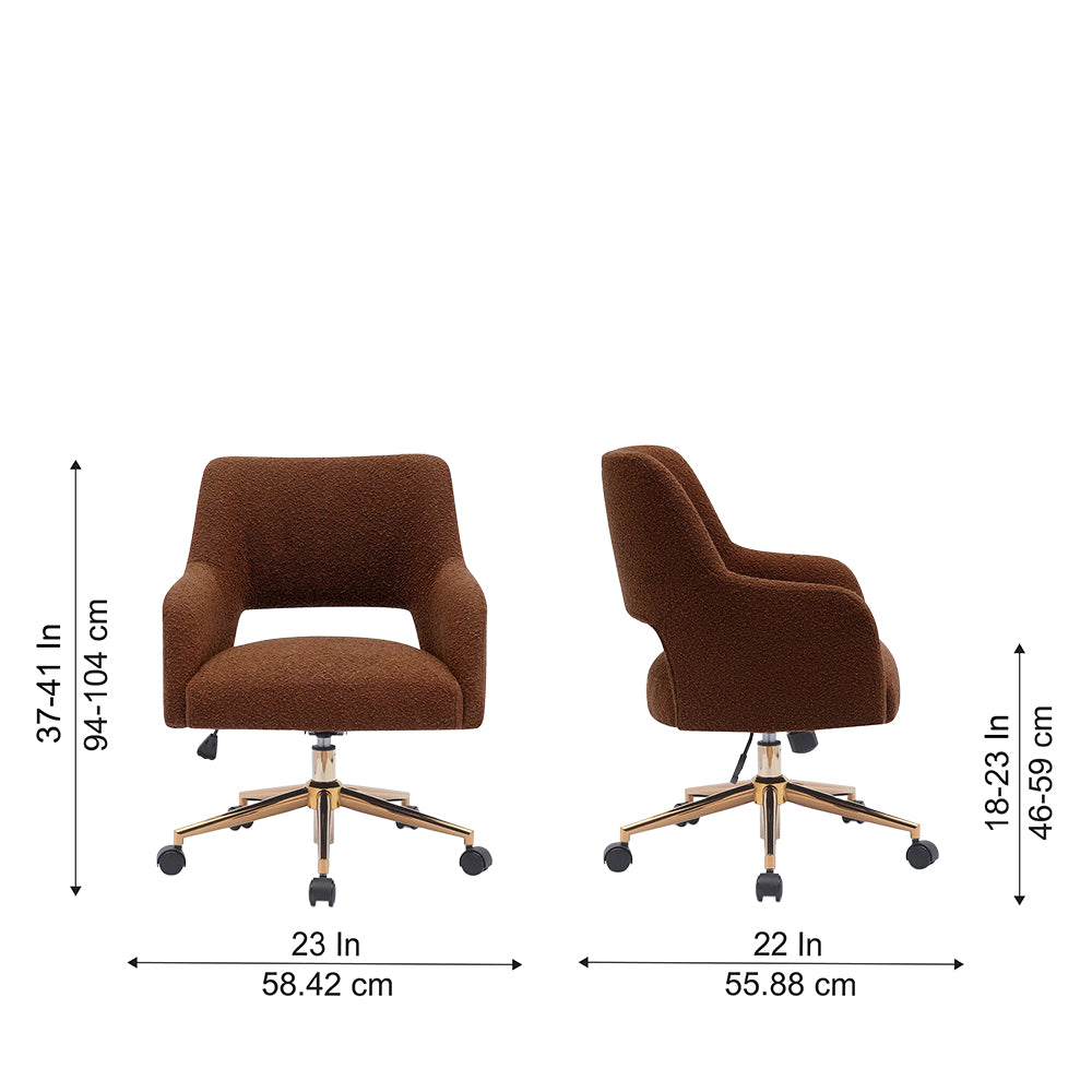 lotsee Office Chair| Brown