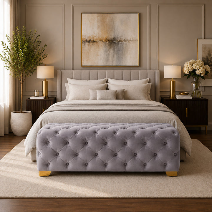 Doe Buck velora bench|Grey
