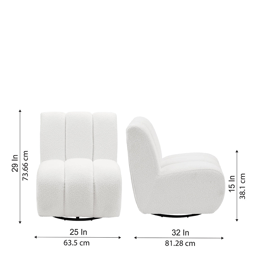 Eroomy Lounge Chair | Off White