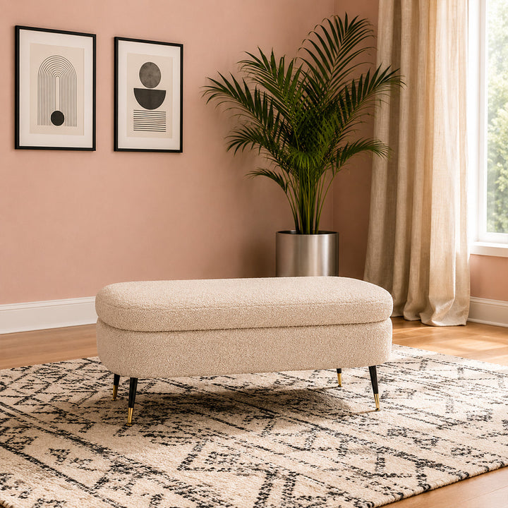 Doe Buck Hilbert bench|Beige