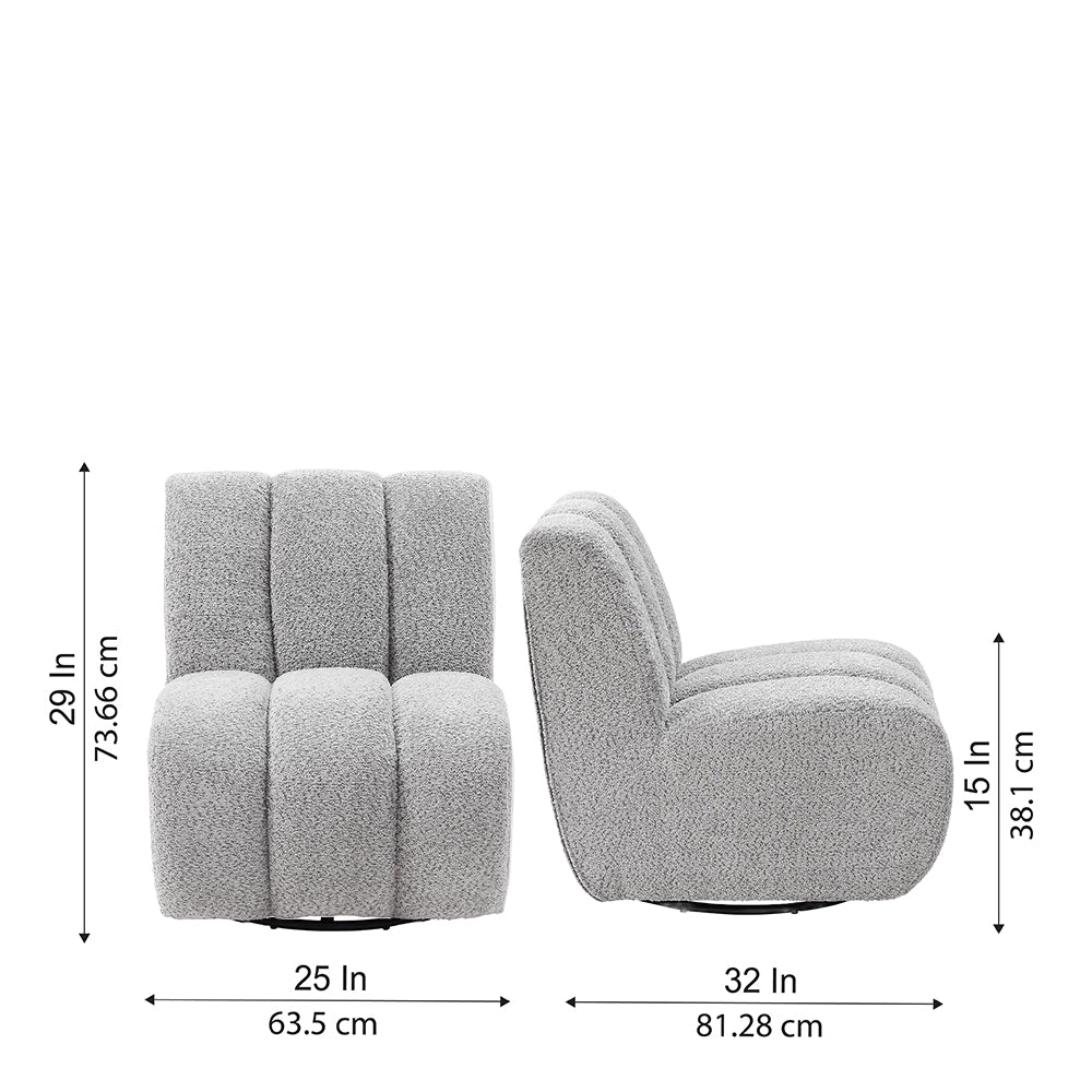 Eroomy Lounge Chair | Grey