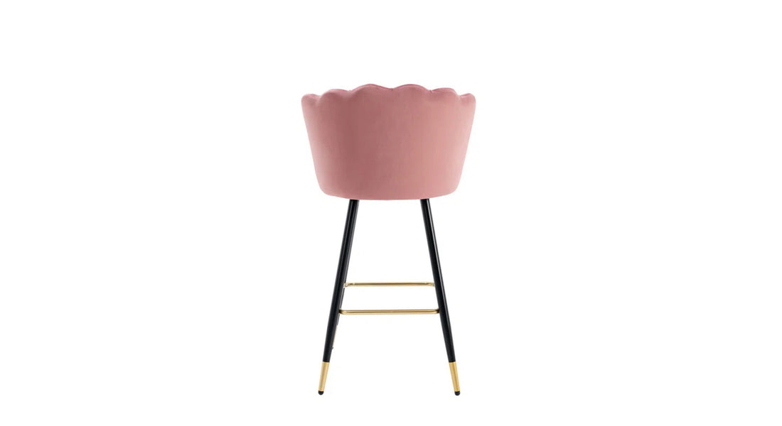 Flower Counter Stool - Pink