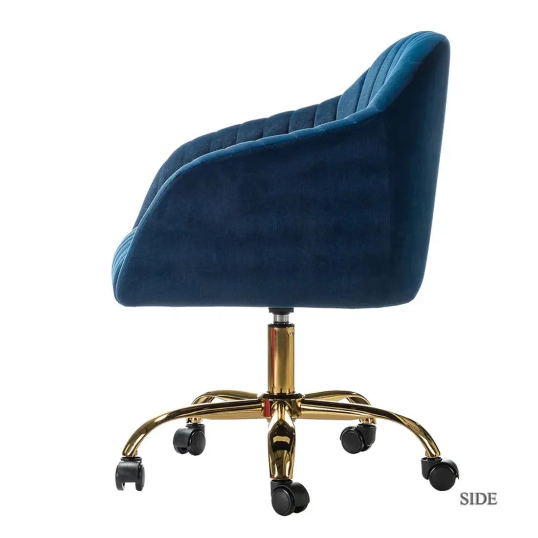 Louise Upholstered Task Chair – Blue