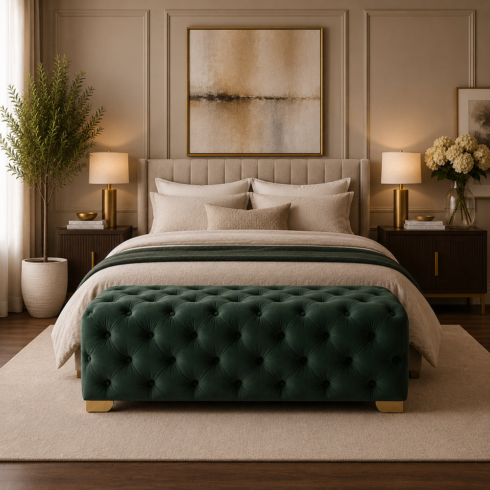 Doe Buck velora bench|Green