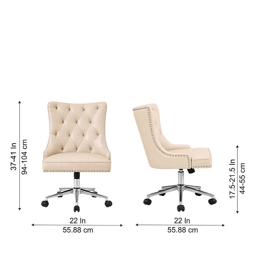 Amparo Office Chair| Beige