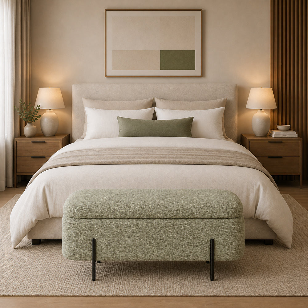 Doe Buck vera bench|Sage