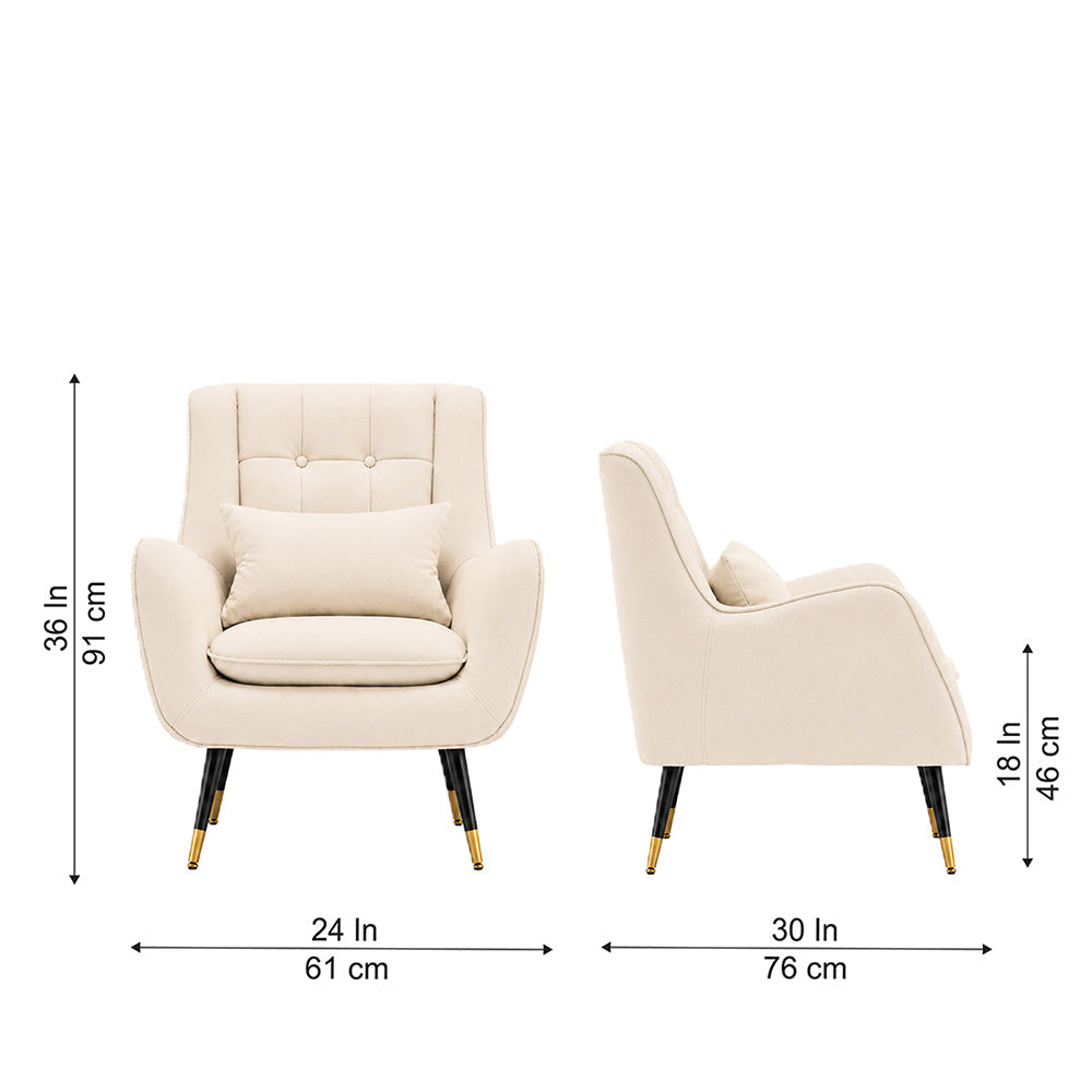 Dowdle Accent Lounge Chair | Teal