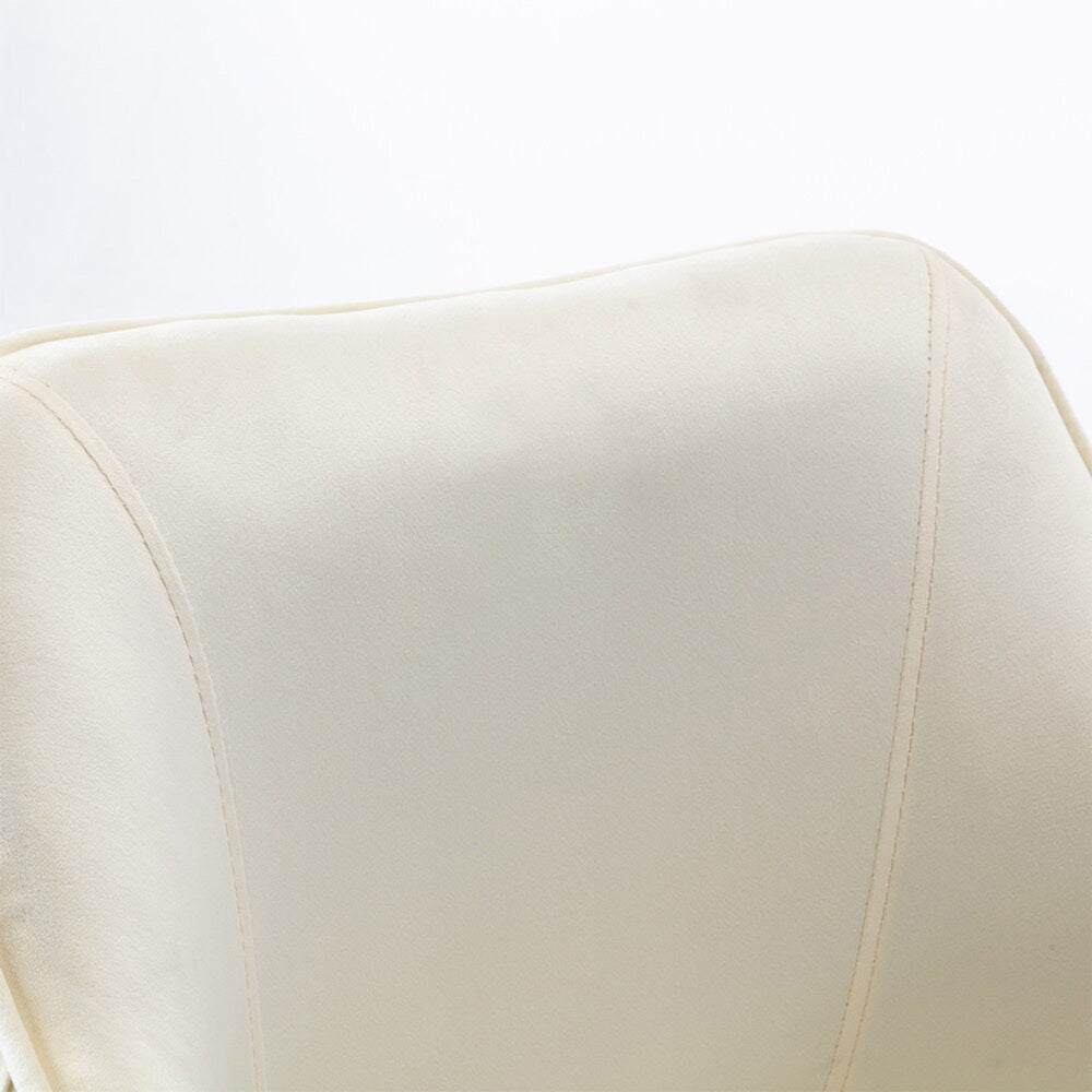 Leisel Task Chair Beige | Adjustable Office Chair Beige