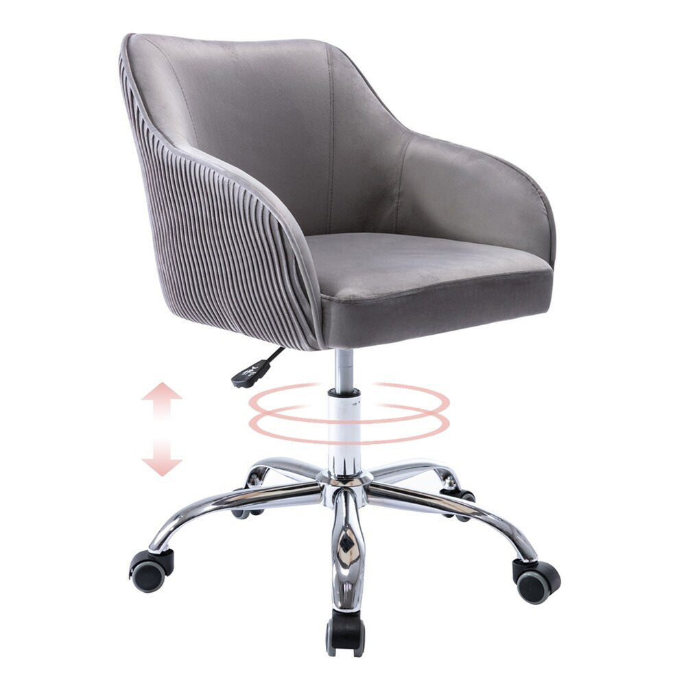 Leisel Task Chair Grey | Adjustable Office Chair Grey