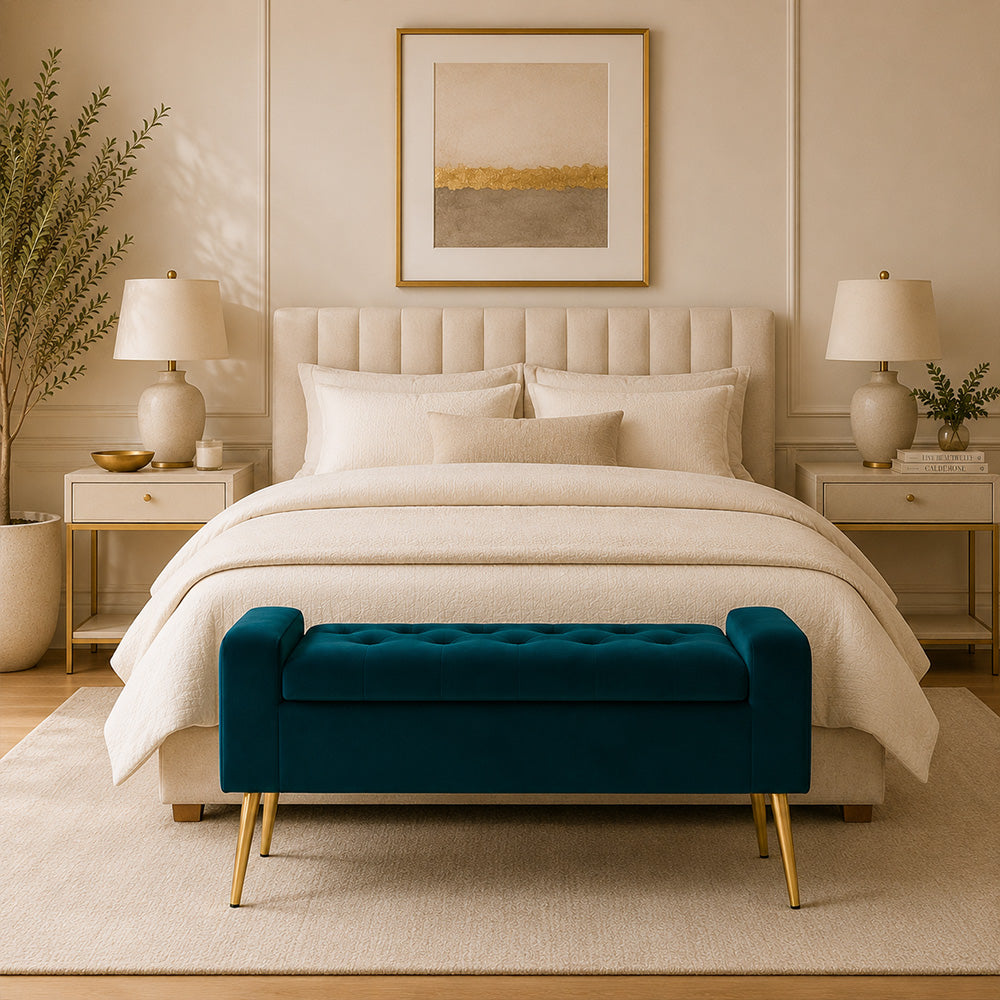 Doe Buck victoria bench|Teal