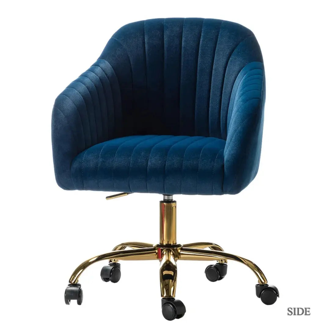 Louise Upholstered Task Chair – Blue