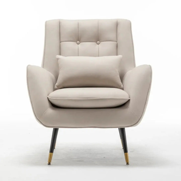 Dowdle Accent Lounge Chair – Beige