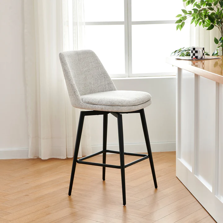 Mccain Bar Stool - White