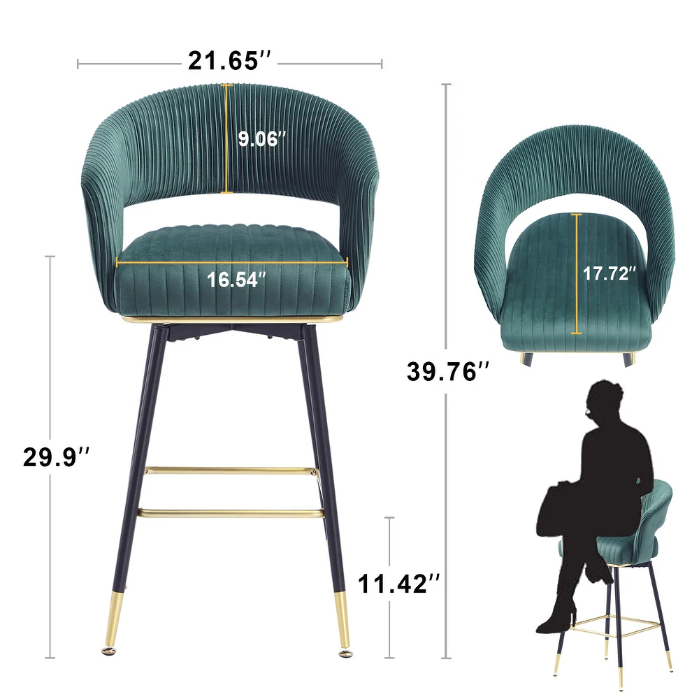 Mixoy Bar Stool - Green
