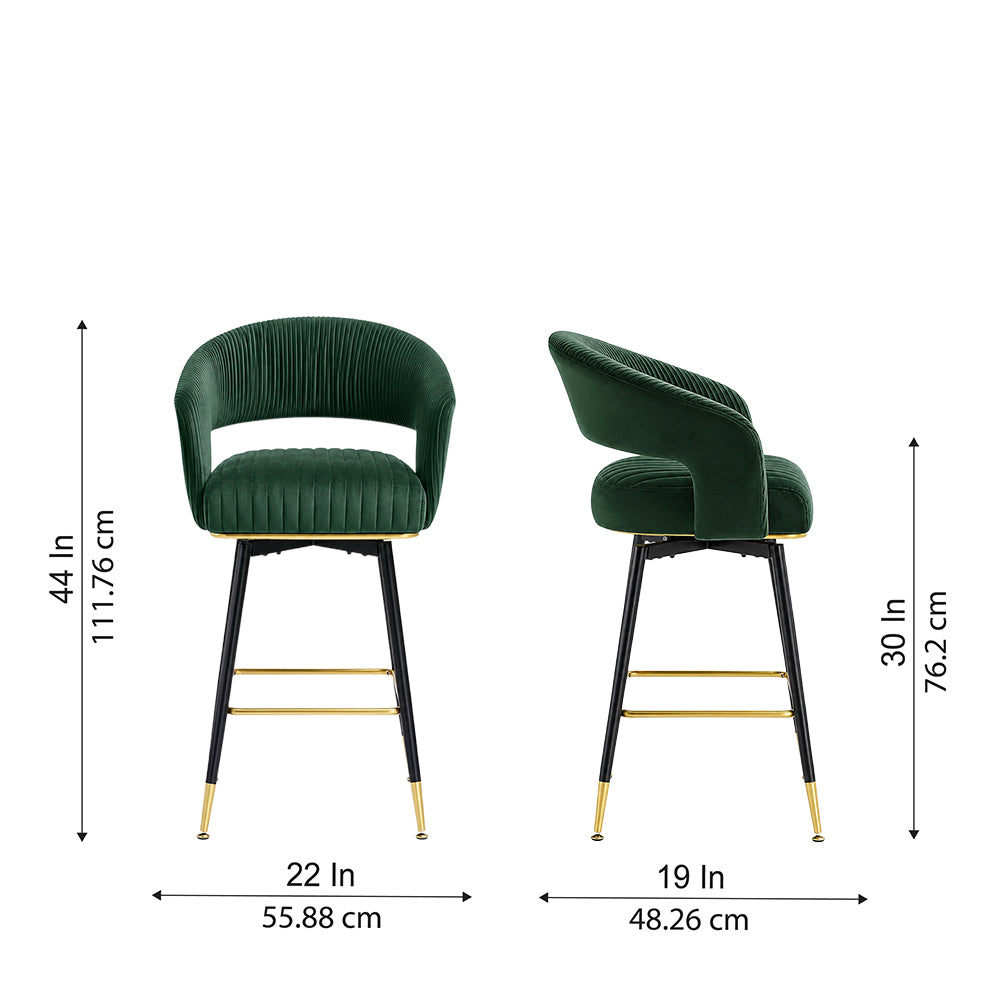 Doe Buck Mixoy Barstool|Blue