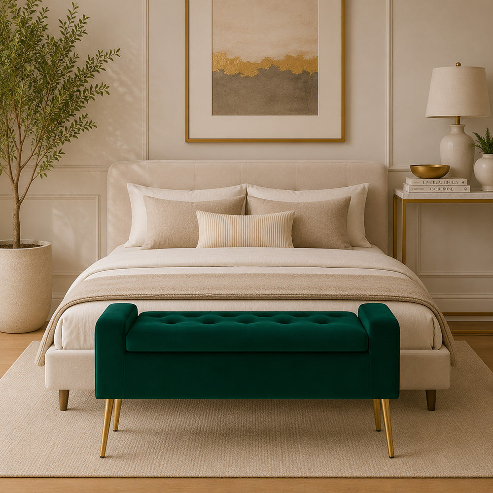 Doe Buck victoria bench|Green