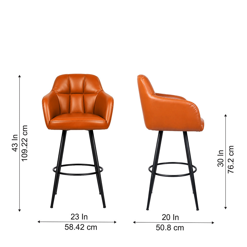 Doe Buck Cayden BarStool|Tan
