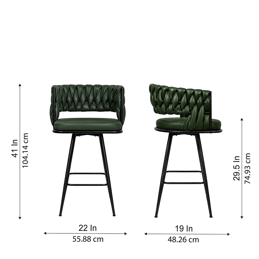 Doe Buck Presley Barstool|Green
