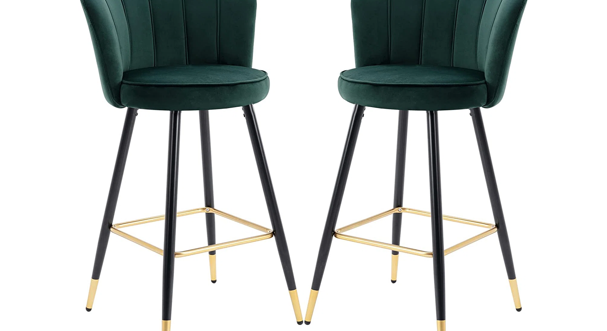 Flower Counter Stool - Green