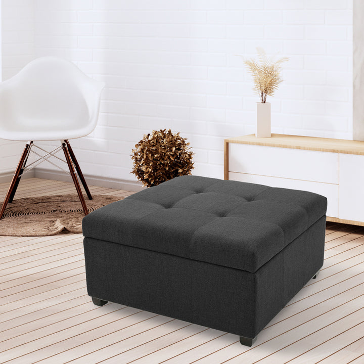Falan Ottoman In Grey