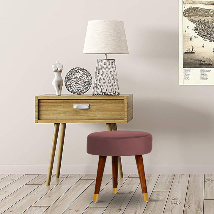 Callum Ottoman In Pink