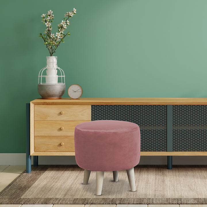 Parker Ottoman In Pink