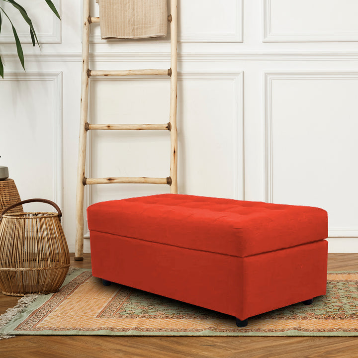Revell Ottoman In Orange