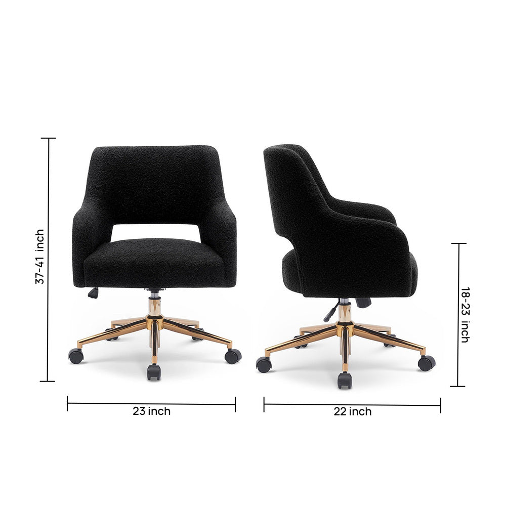 Lotsee Task Chair Black | Mesh Office Chair Black