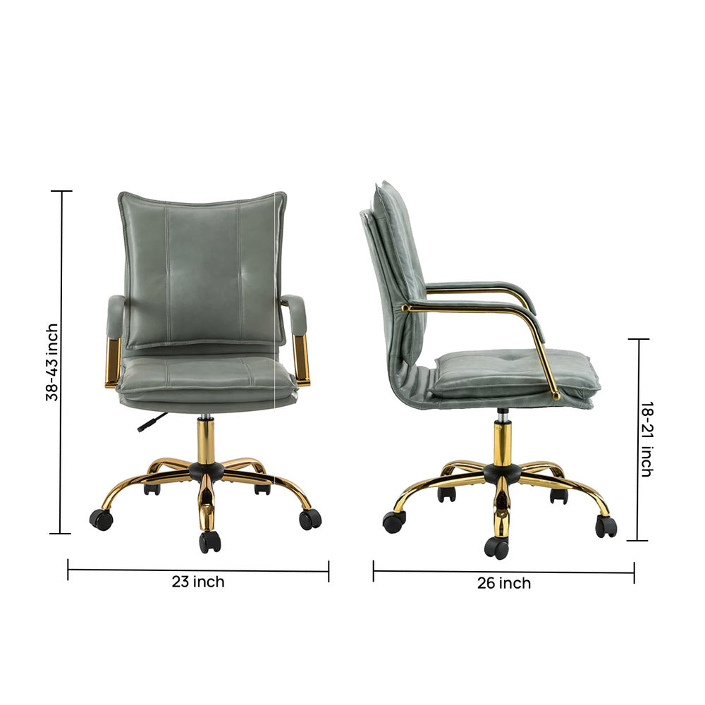 Marlon Task Chair Sage | Executive Office Chair Sage