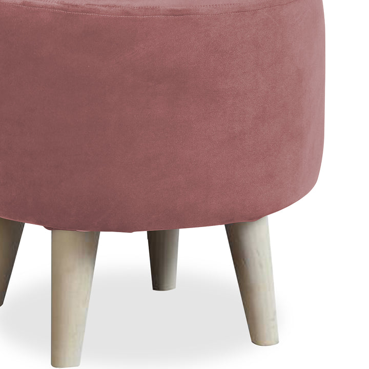 Parker Ottoman In Pink