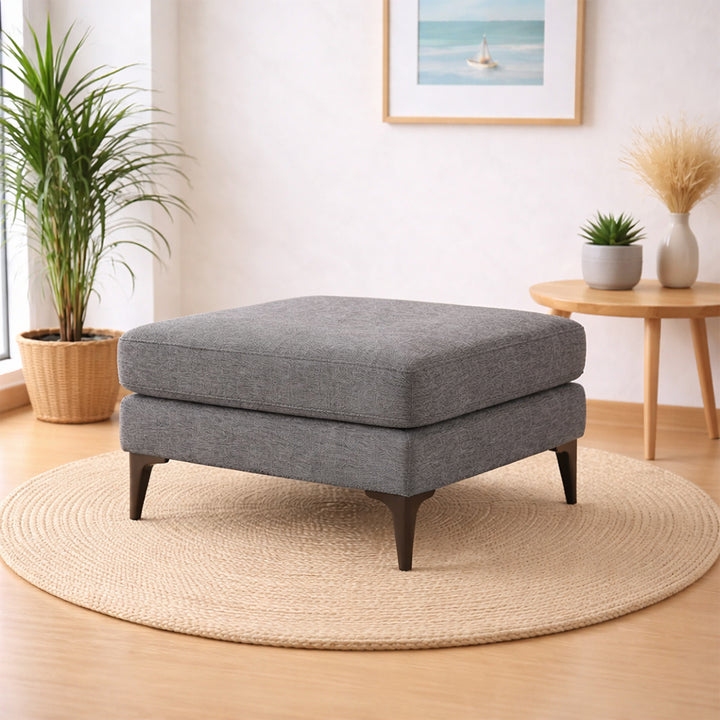 DOE BUCK Minimal Minimal Ottoman Bench|Grey