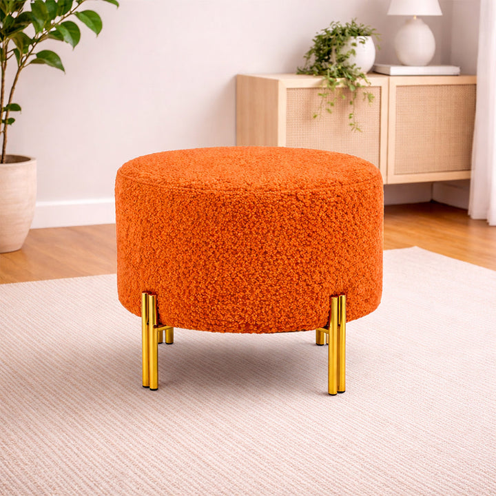 Doe Buck Premium Ottoman|Orange