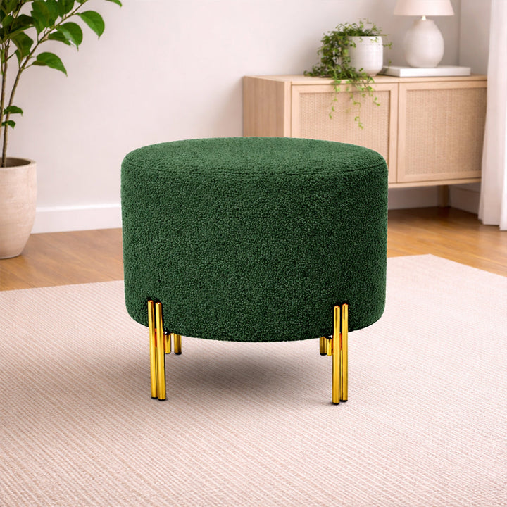 Doe Buck Premium Ottoman|Green