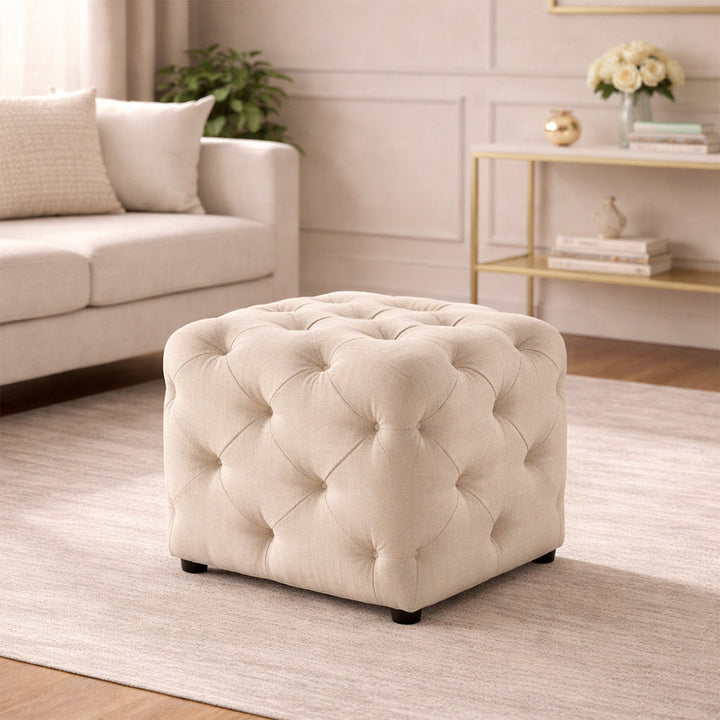 Doe buck Colchester Ottoman|Beige