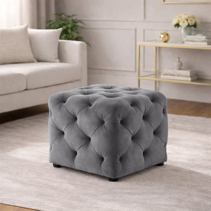 Doe Buck Colchester Ottoman|Grey
